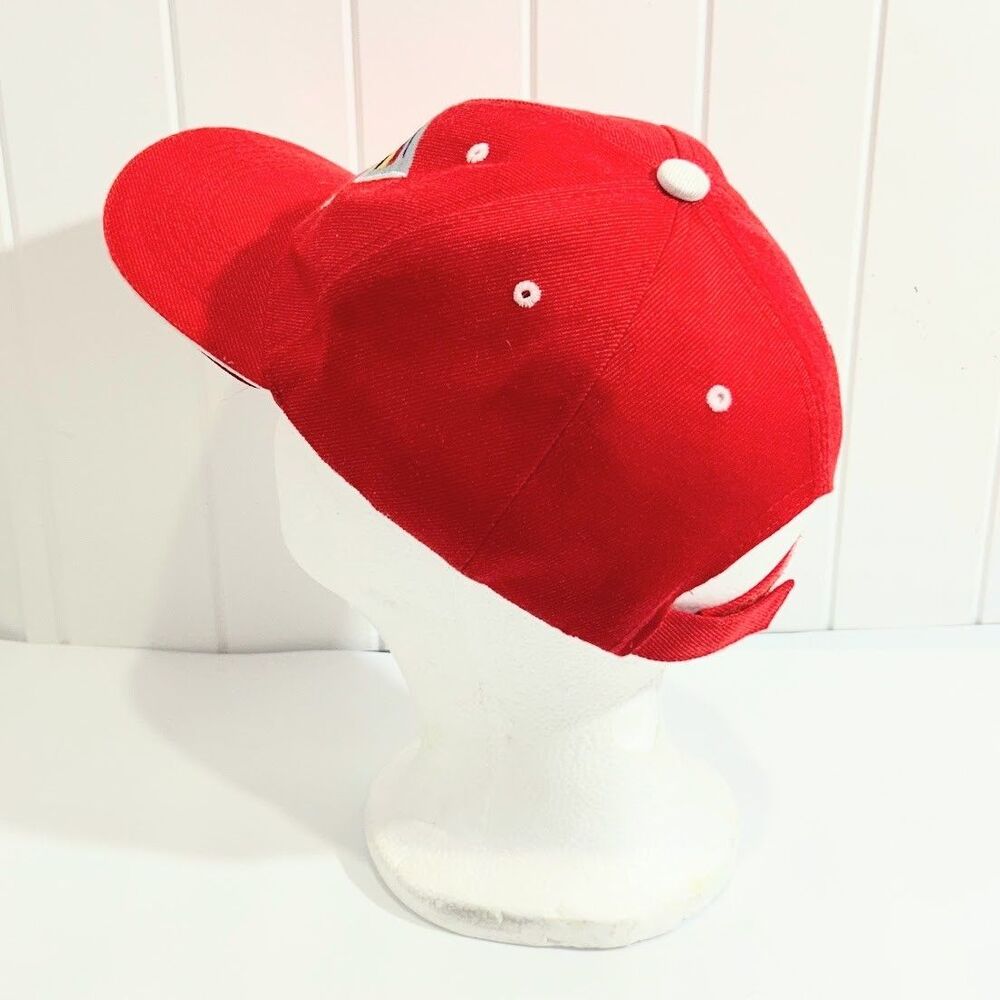 Cadillac Embroidered Logo Red Baseball Cap Dad Hat Adjustable Unisex - Picture 5 of 13